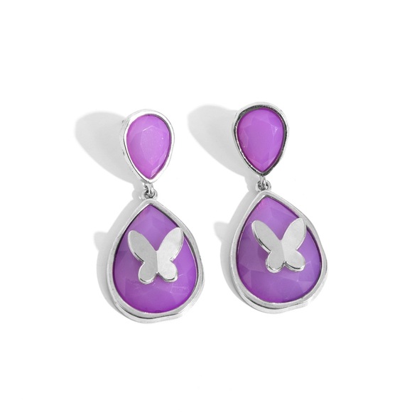 Purple Butterfly Set - Picture 4 of 7